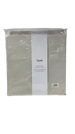 3 Sprouts Storage Box, Cream
