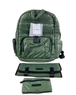 7 A.M. Enfant BK718 Diaper Bag Backpack, Evening Green