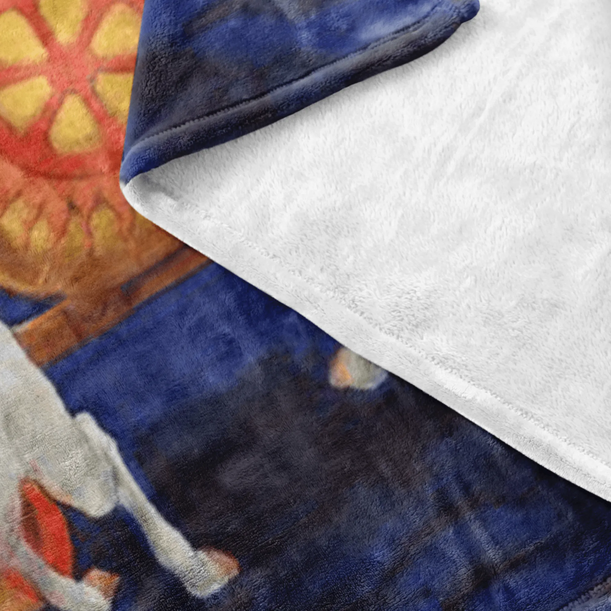Abraxas Gnostic Deity Fleece Blanket