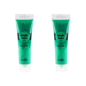 Acrylic Paint Tube, Green