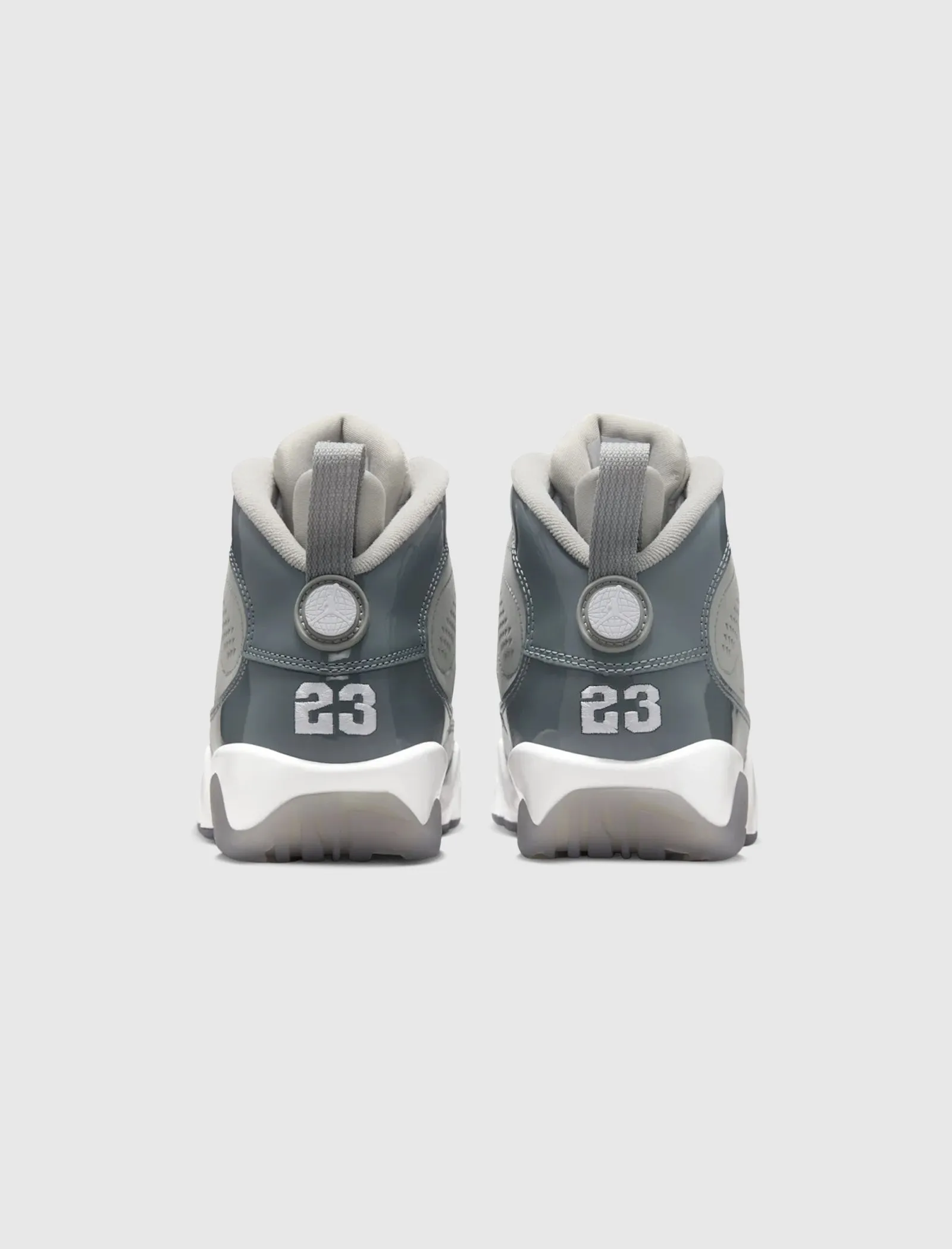 AIR JORDAN 9 RETRO "MEDIUM GREY/COOL GREY/WHITE" GS