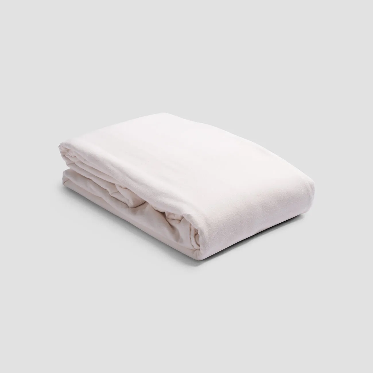 Alabaster Flannel Cotton Duvet Cover Piglet In Bed