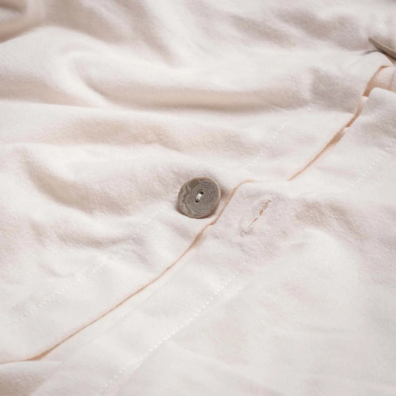 Alabaster Flannel Cotton Duvet Cover Piglet In Bed