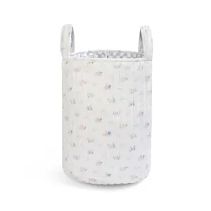 Avery Row Large Quilted Storage Basket - Coastline