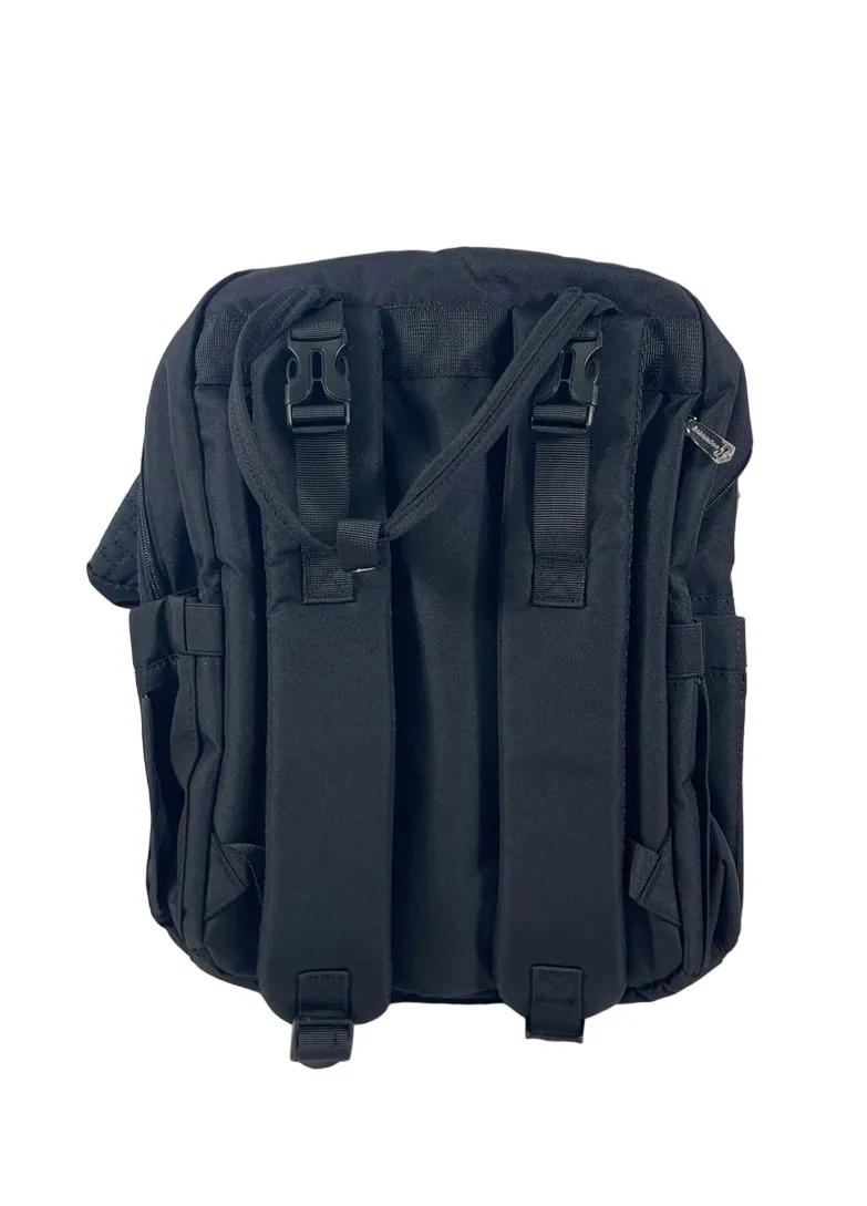 BabbleRoo Diaper Bag Backpack, XL Original, Black