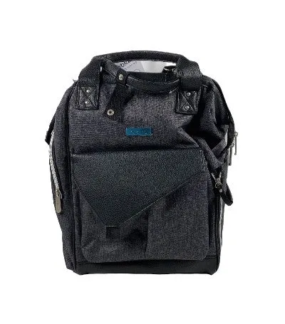 Baby Brezza Lucia Caddy Tray Diaper Bag, Graphite