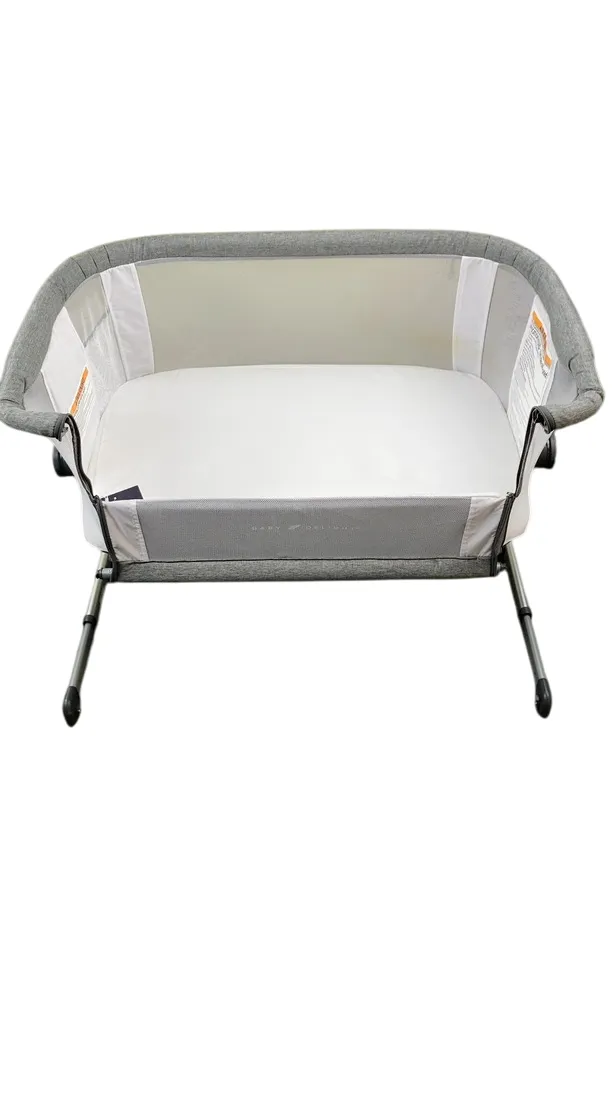 Baby Delight Beside Me Dreamer Bassinet & Bedside Sleeper, Charcoal Tweed