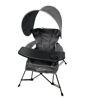 Baby Delight Go With Me Grand Deluxe Portable Chair For Kids, Grey