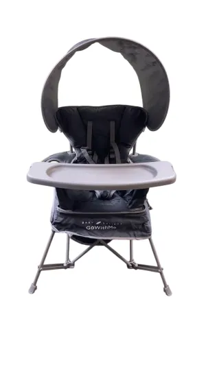 Baby Delight Go with Me Venture Deluxe Portable Chair, Elephant Grey