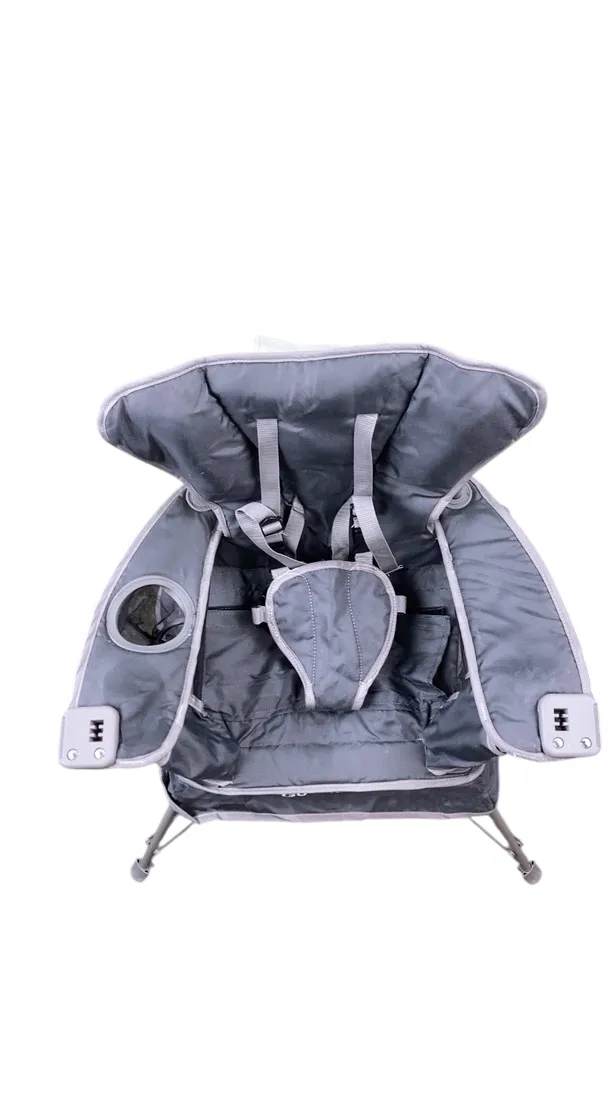 Baby Delight Go with Me Venture Deluxe Portable Chair, Elephant Grey