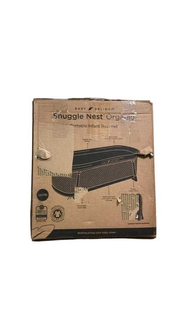 Baby Delight Snuggle Nest Organic Lounger, Oat