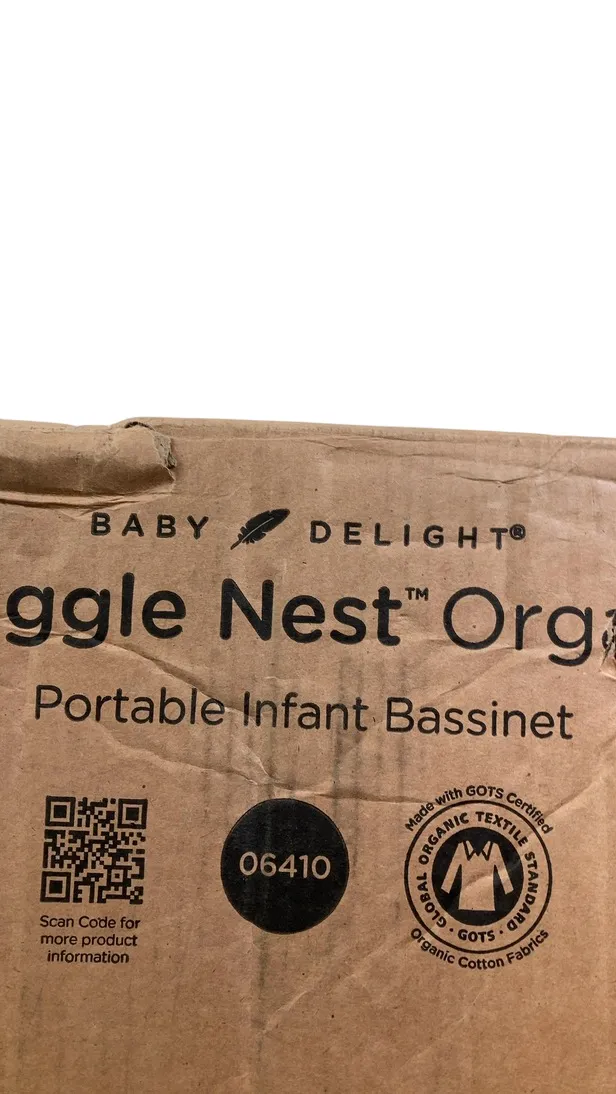 Baby Delight Snuggle Nest Organic Lounger, Oat