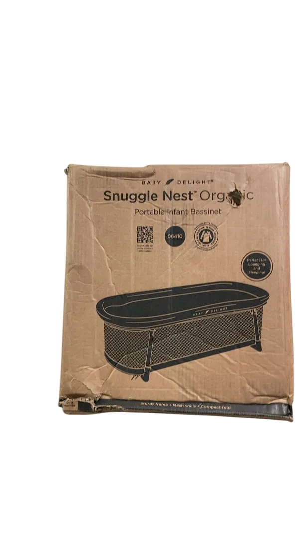 Baby Delight Snuggle Nest Organic Lounger, Oat