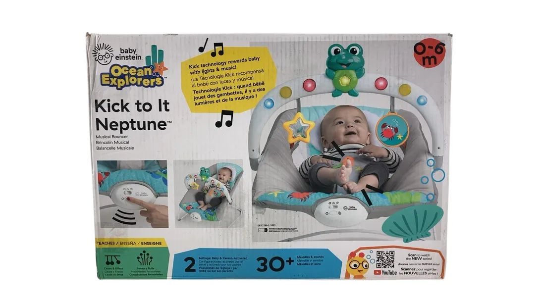 Baby Einstein Bouncer, Musical, Ocean Explorers Kick it to Neptune