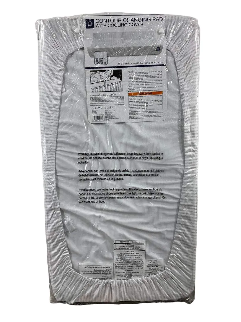 Baby Gap Contoured Changing Pad With Cooling Cover