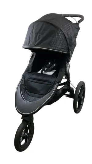Baby Jogger Summit X3 Stroller, 2023, Midnight Black