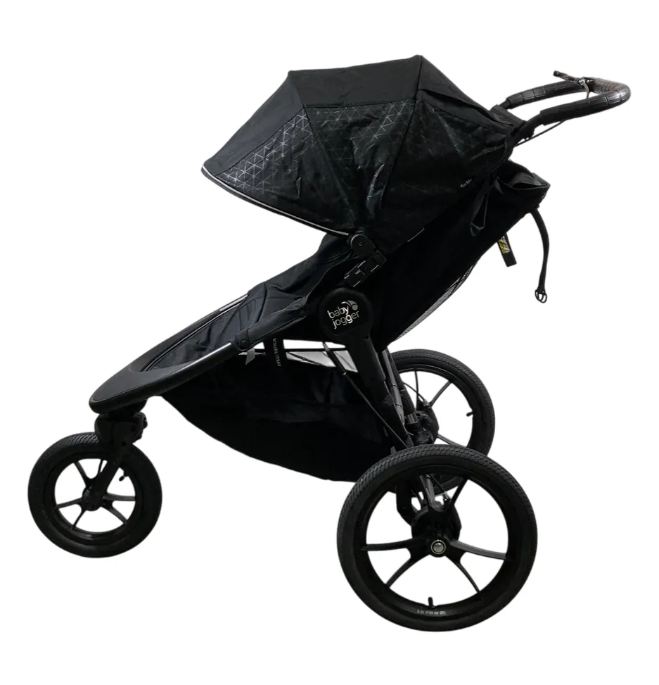 Baby Jogger Summit X3 Stroller, 2023, Midnight Black