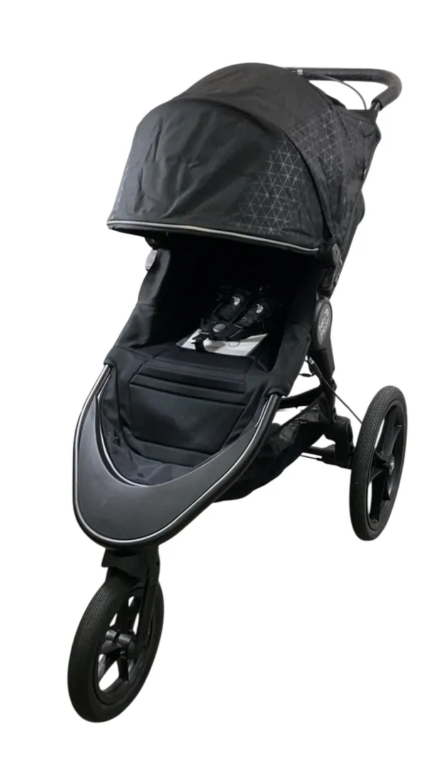 Baby Jogger Summit X3 Stroller, 2023, Midnight Black
