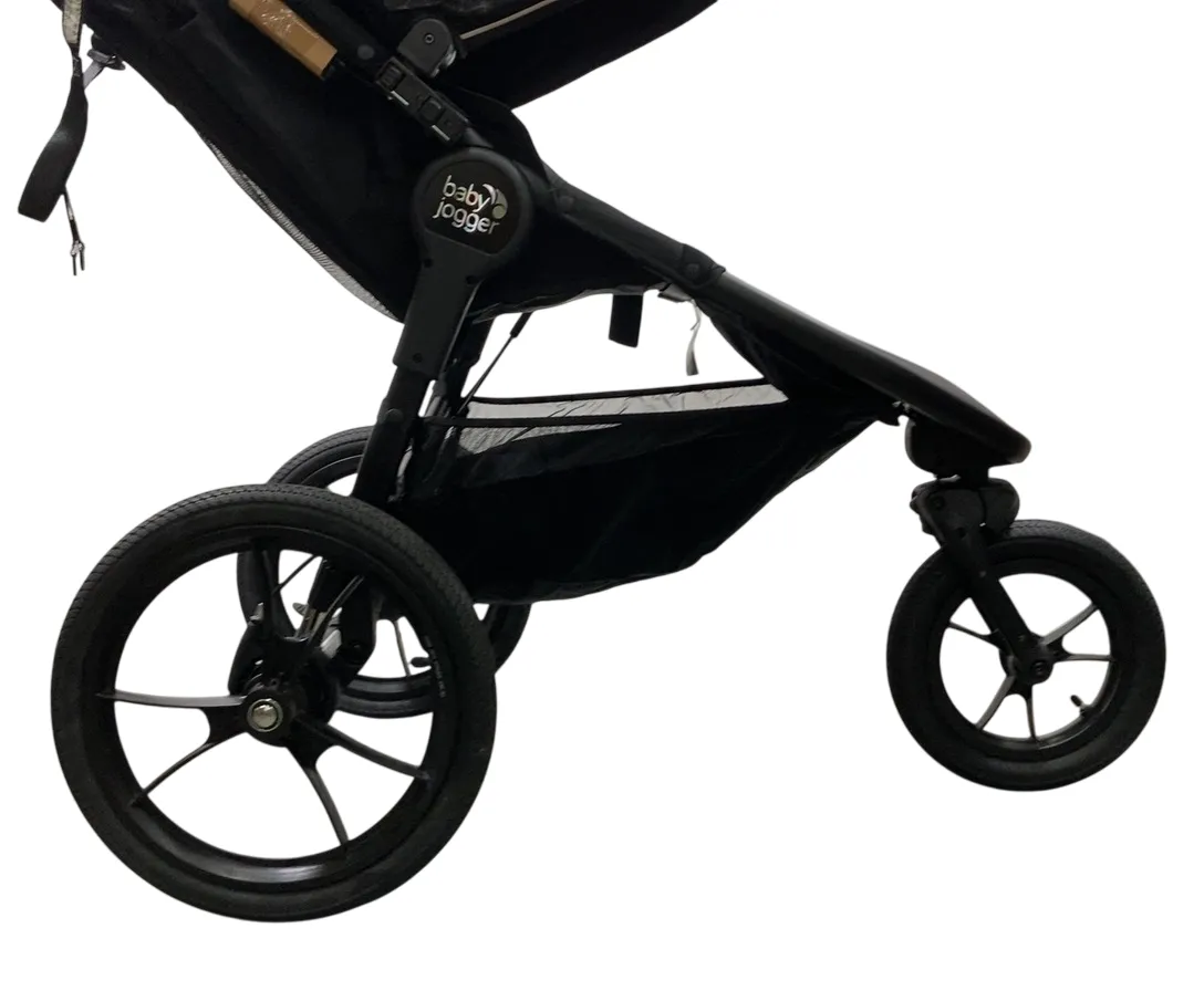 Baby Jogger Summit X3 Stroller, 2023, Midnight Black