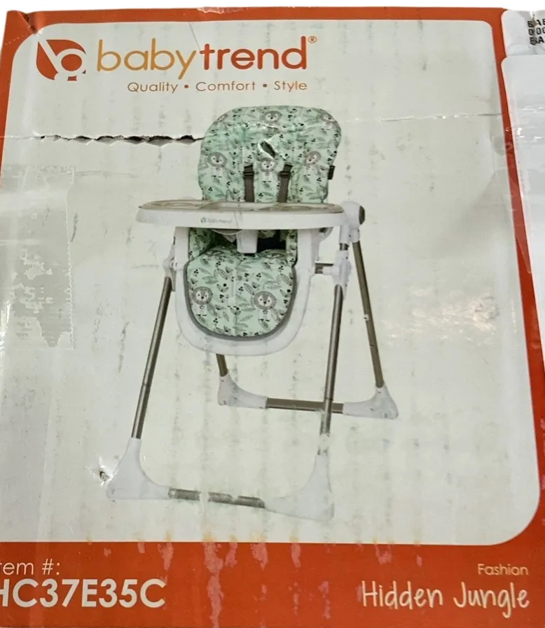 Baby Trend Aspen 3-in-1 High Chair, Hidden Jungle
