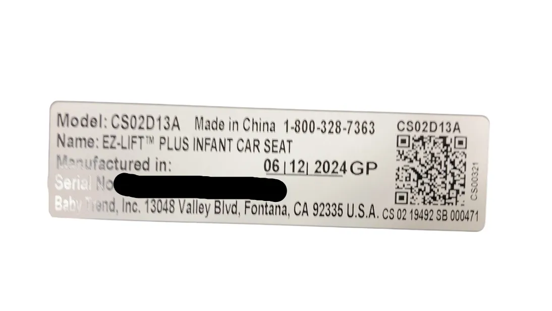 Baby Trend EZ-Lift 35 PLUS Infant Car Seat, 2024, Ultra Grey