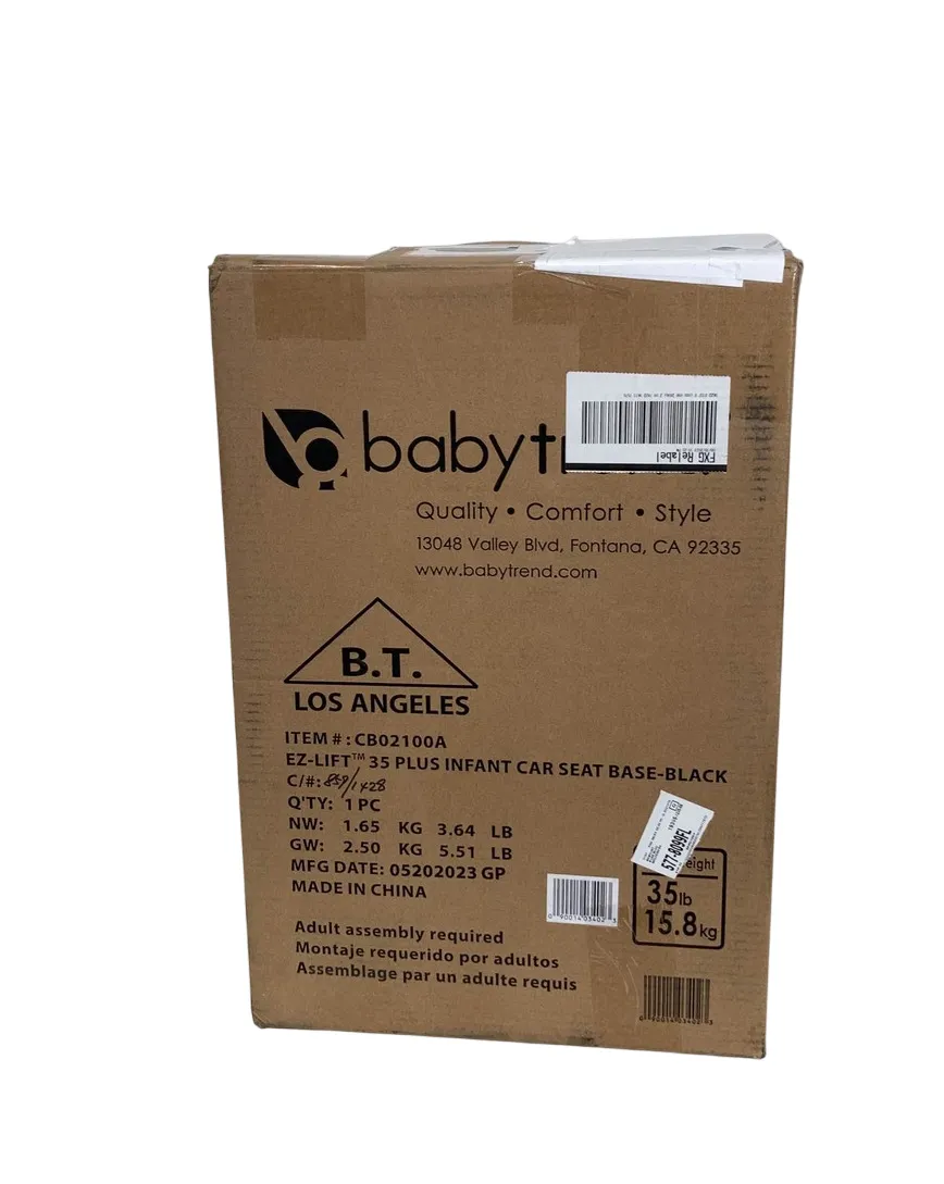 Baby Trend EZ-Lift 35 PLUS Infant Car Seat Base, 2022