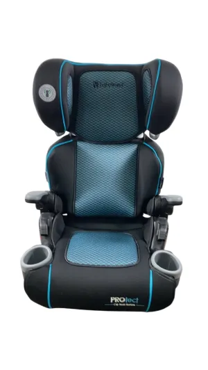 Baby Trend PROtect 2-in-1 Folding Booster Car Seat, 2024, Aqua Tech
