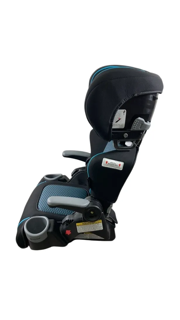 Baby Trend PROtect 2-in-1 Folding Booster Car Seat, 2024, Aqua Tech