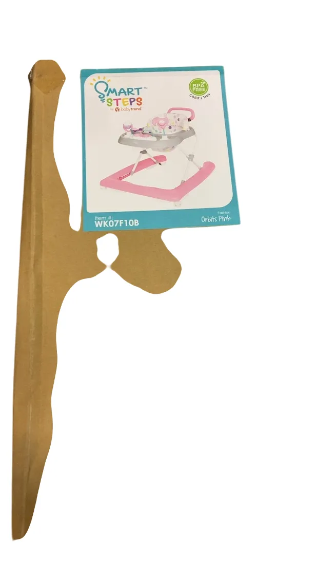 Baby Trend Smart Steps Activity Walker, Orbits pink