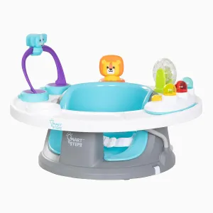 Baby Trend Smart Steps Explore N Play 5-in-1 Activity to Booster Seat, Blue Safari Fun