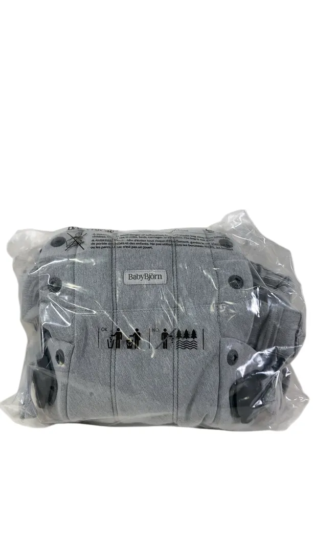 BabyBjorn Baby Carrier Harmony, Light Gray, Woven Mélange