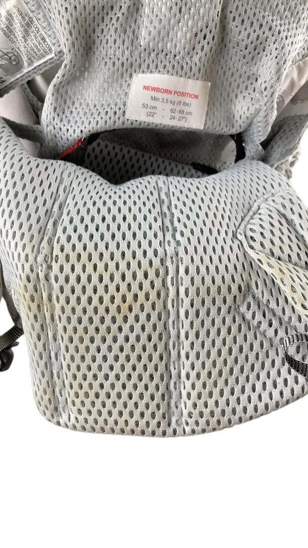 BabyBjorn Baby Carrier One Air 3D Mesh, Silver