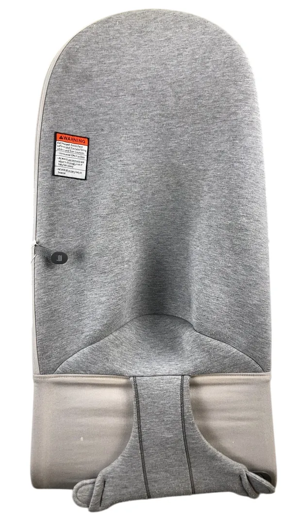 BabyBjorn Bouncer Bliss Bundle With Toy Bar, Flying Friends, Dark Gray Frame, Light Gray 3D Jersey