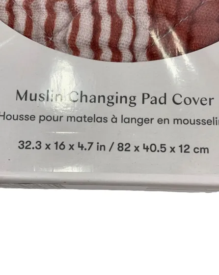 Babyletto Changing Pad Cover, Terracotta Rainbow