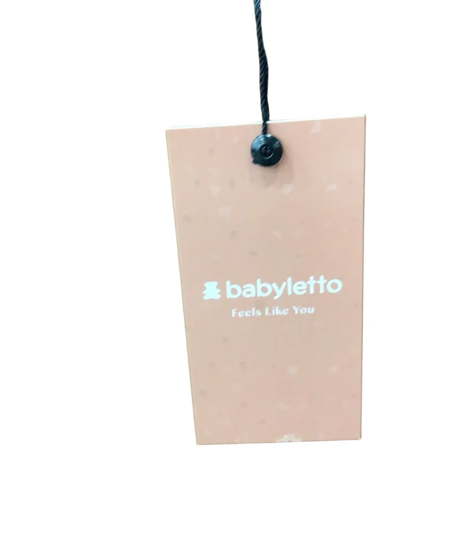 Babyletto Naka Storage Ottoman, Vegan Tan Leather/Light Base