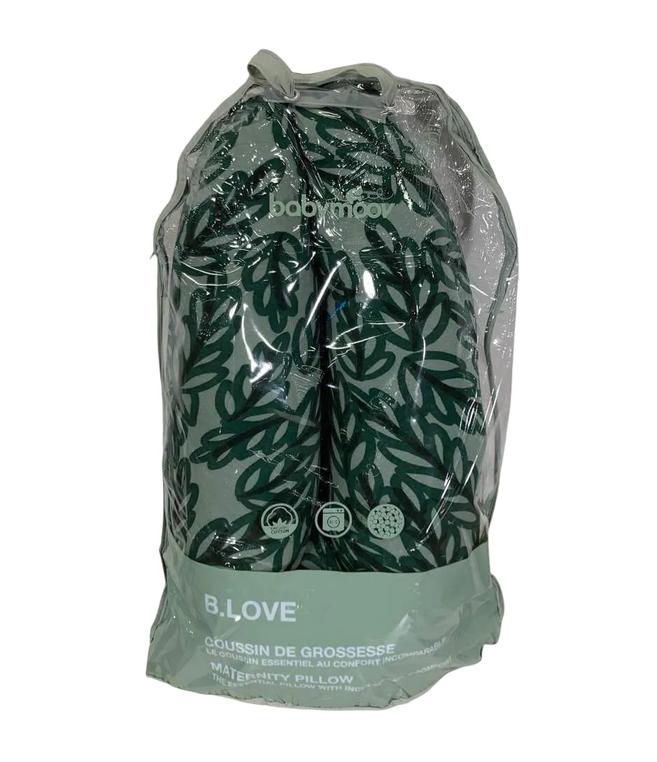 Babymoov B.Love U-Shape Maternity Pillow, Vegetal Green
