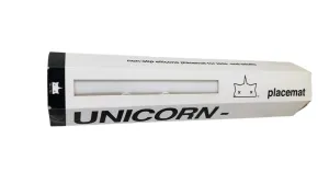 Bam Bam Boom Unicorn Cat Placemat, White