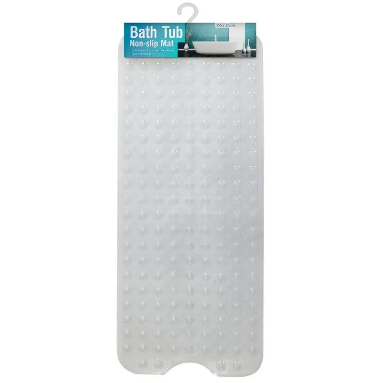 Bathtub Mat, 100 x 40cm, Asstd