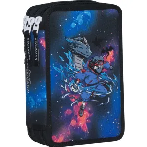 Beckmann Ninja Elements Tre-lags Pencil Case M/Indhold