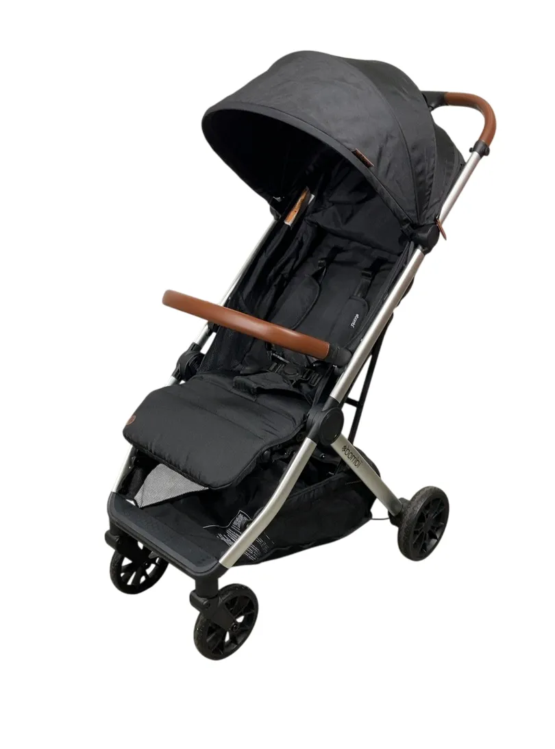 Bombi Bēbee V2 Lightweight Stroller, 2024, Midnight Black