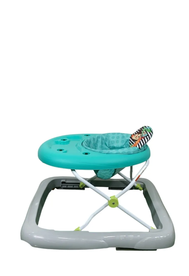 Bright Starts Baby Walker with Easy Fold, Zig Zag Zebra