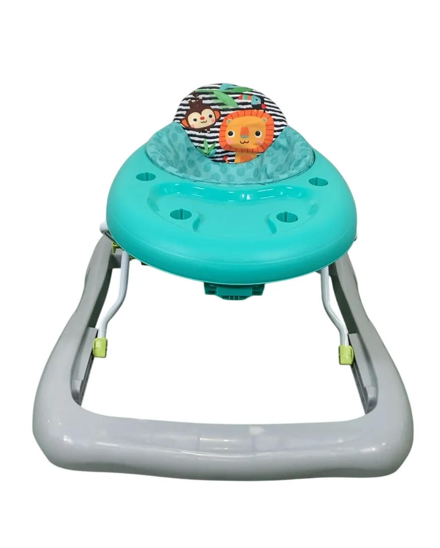 Bright Starts Baby Walker with Easy Fold, Zig Zag Zebra