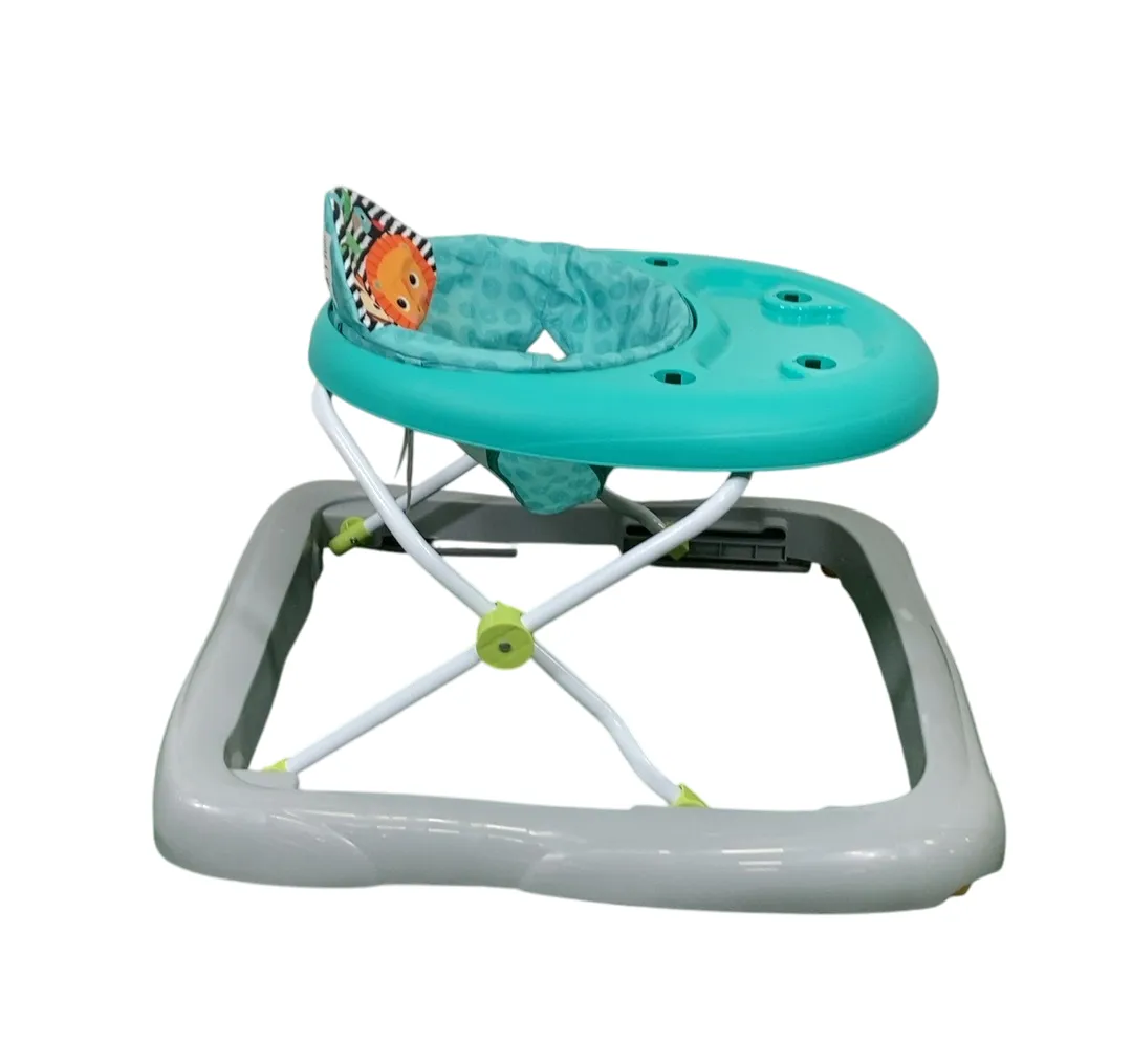 Bright Starts Baby Walker with Easy Fold, Zig Zag Zebra