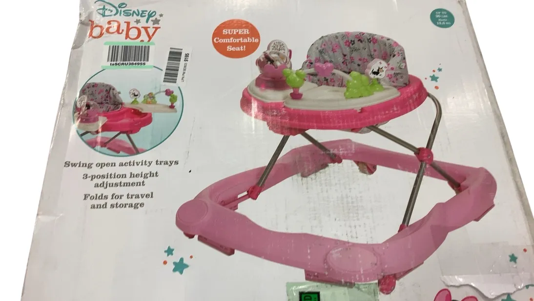 Bright Starts Music And Lights Walker, Garden Delight Minnie