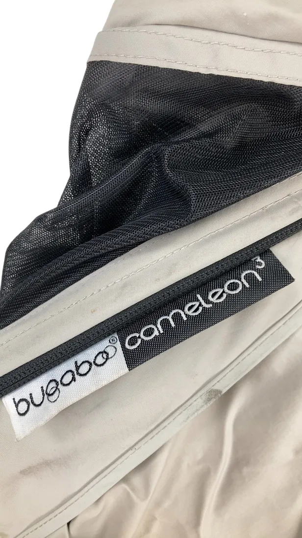 Bugaboo Breezy Sun Canopy for Fox 2/Fox 3/Cameleon3/Lynx, Arctic Grey