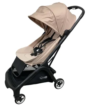 Bugaboo Butterfly Stroller, 2023, Black, Desert Taupe, Desert Taupe
