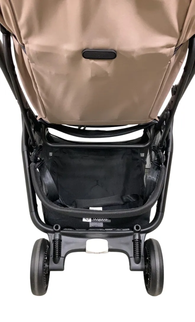 Bugaboo Butterfly Stroller, 2023, Black, Desert Taupe, Desert Taupe