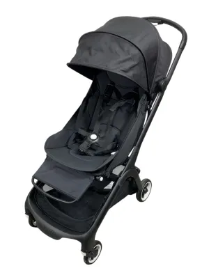 Bugaboo Butterfly Stroller, 2023, Black, Midnight Black, Midnight Black