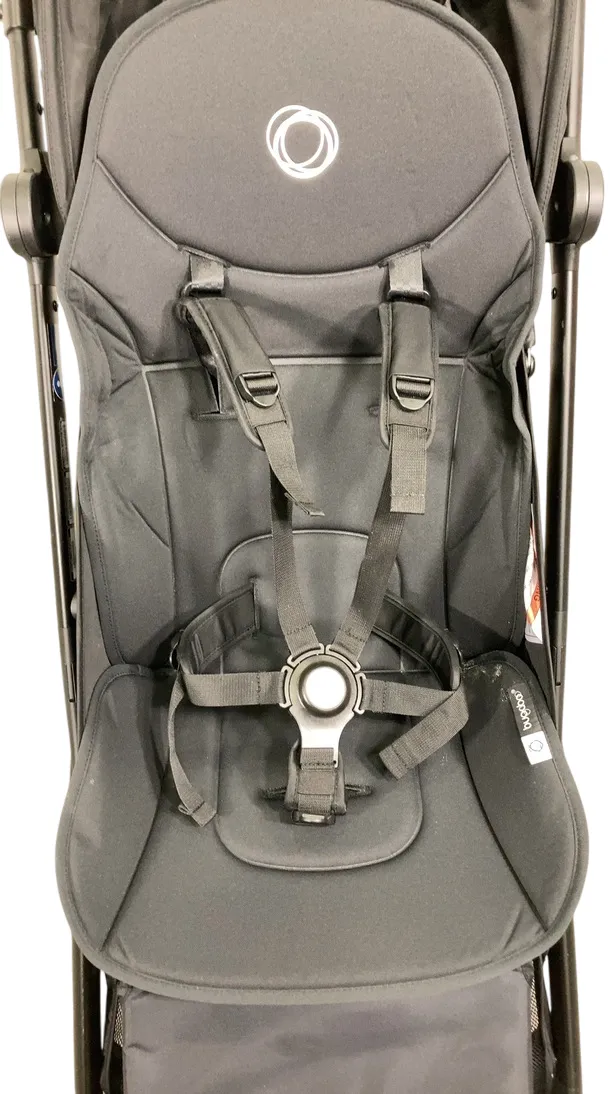 Bugaboo Butterfly Stroller, 2023, Black, Midnight Black, Midnight Black