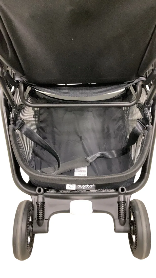 Bugaboo Butterfly Stroller, 2023, Black, Midnight Black, Midnight Black